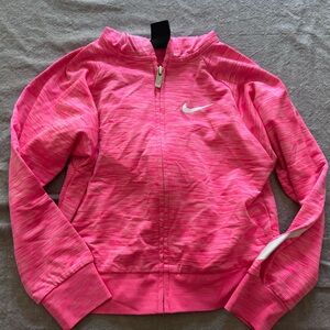 Nike Girls' Dri-FIT Lightweight Jersey Full Zip Hoodie Size Small 5
